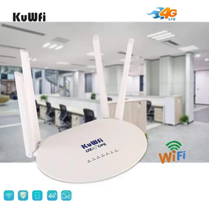 Router WiFi 4G LTE KuWFi de 300 Mbps para UE/EE. UU./AS, CPE Interior con 32 Usuarios, Modo <span class=keywords><strong>Hotspot</strong></span> <span class=keywords><strong>PPPoe</strong></span>, Puerto RJ45, Función Inalámbrica - Product Image 3