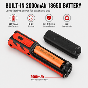 Mini Lámpara <span class=keywords><strong>de</strong></span> Trabajo LED COB <span class=keywords><strong>Recargable</strong></span> Tipo-C, Plegable, Magnética, <span class=keywords><strong>de</strong></span> Bolsillo, para Reparación <span class=keywords><strong>de</strong></span> Automóviles, Camping y Emergencias - Product Image 2