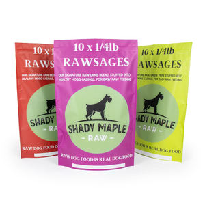 Bolsa de Embalaje de Alimentos para Mascotas, Perros y Gatos, con Cierre Hermético, Autosellable, con Diseño de Logotipo Impreso Personalizado, Bolsa de Pie - Product Image 1