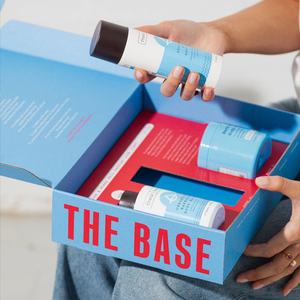 Boîte d'emballage en papier rigide avec doublure en éponge gaufrée, conception de logo personnalisée, coffret cadeau de soins de la peau haut de gamme pour les cosmétiques féminins, vente au détail - Product Image 1