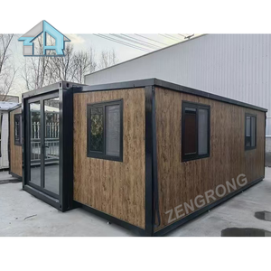 Panel sándwich modular prefabricado para hogar, contenedor de acero de 20 pies expandible de 37m2 para oficina en casa, aplicación de tamaño de 20 pies para dormitorio - Product Image 1