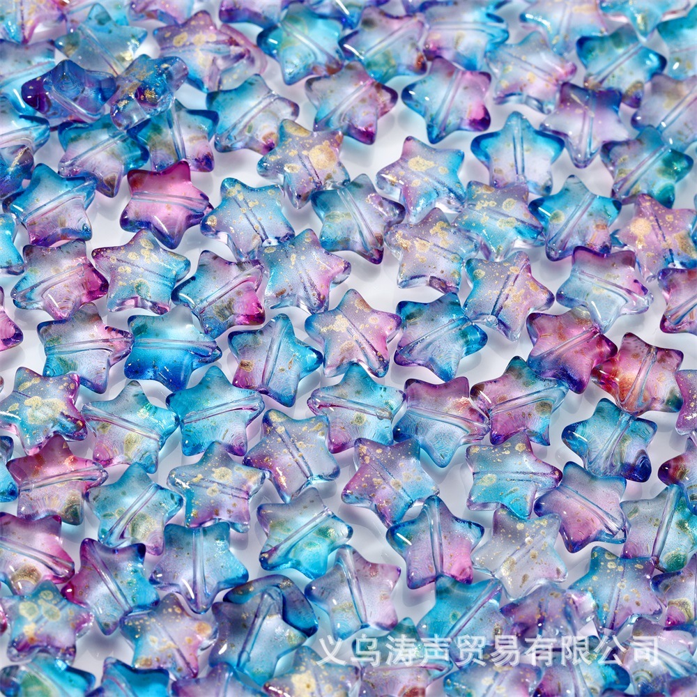 blue and pink