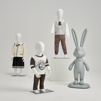 GD Mannequin Enfants Bébé Garçon Mannequin Vêtements en Plastique pour Présentoir