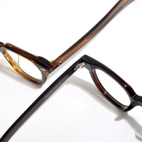 Montures de lunettes en acétate spécialisées vintage unisexe Montures optiques rondes rétro classiques Lunettes à la mode pour tous les âges