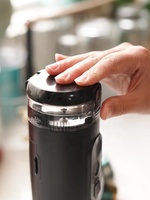 Machine à expresso portable USB 2-en-1 2026 pour capsules et café moulu, chauffe-eau électrique de voyage, préparation de lait infantile OEM
