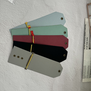 Porte-billets en cuir à accès rapide, pochette portable pour billets, organisateur léger pour usage quotidien - Product Image 5