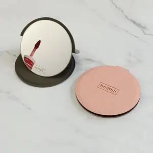 New Acrylic Bath Mirror Bathroom Tools Shaving Portable Makeup Mirror Washroom Travel Accessories With LOGO For Men Women