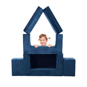 Custom 7 pz modulare per bambini divano divano divano divano creativo sala giochi mobili per i più piccoli convertibile cuscino in schiuma ragazzi ragazze - Product Image 4