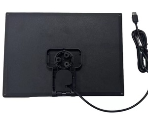 Petit chargeur solaire portable avec ports USB Type C, panneau solaire 5V 6V 12V 8W 1.6A pour le camping, la randonnée et les activités de plein air - Product Image 2