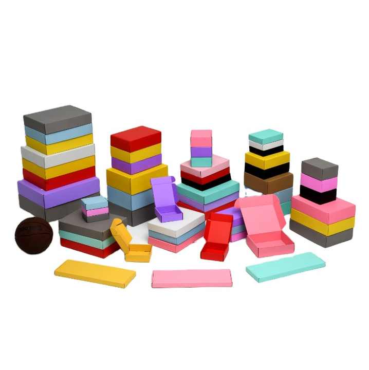 Recyclable Corrugated White Paper Box Sponge Liner for Small Business ...