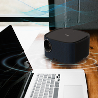 Proyektor Home Theater Portabel 4K Smart Short Throw LED Laser untuk Video Ponsel 1080p