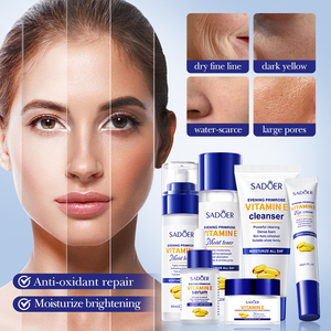 Coffret SADOER de Soins Visage Anti-Âge et Éclaircissant à l'Huile d'Onagre, Niacinamide et Vitamine E – 6 Pièces - Product Image 4