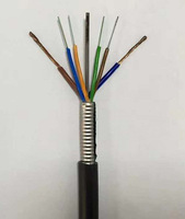 OEM personalizado modo único GYXTW tipo 4 8 12 24 Core híbrido cable de alimentación de fibra óptica Cables de comunicación al aire libre