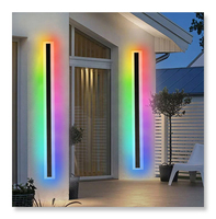 Applique murale LED moderne pour extérieur, jardin, couloir, villa, étanche IP65, lumière blanc chaud 3500K