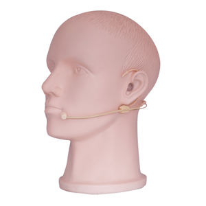 Auriculares de color de piel con forma de corazón apuntando con doble gancho para la oreja auriculares puesta en escena abeja auriculares micrófono - Product Image 3