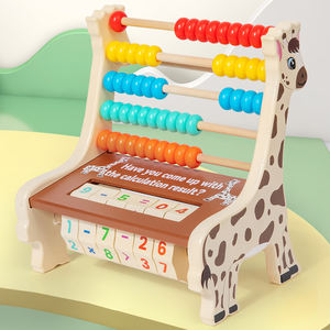 Abacus en bois enfants début mathématiques apprentissage numéros comptage calcul perles Montessori éducatif à vendre - Product Image 5