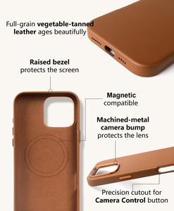 Funda Ecológica <span class=keywords><strong>de</strong></span> Cuero Vegetal para <span class=keywords><strong>iPhone</strong></span> 13 <span class=keywords><strong>14</strong></span> 15 16 17 Pro Max, Premium, Anti-Caídas, Protectora - Product Image 6