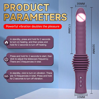 Machine sexuelle réaliste avec dildo vibrant pour femmes, 10 modes de poussée et de vibration pour hommes et couples - Fournisseur en gros de produits sexuels
