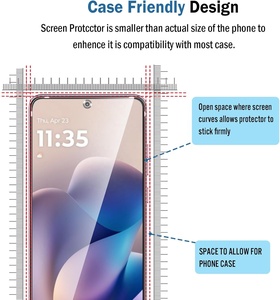 Protection d'écran en verre trempé OEM/ODM 280 épais de qualité supérieure personnalisable pour Moto/Motorola G 5G 2026 2025 - Product Image 6