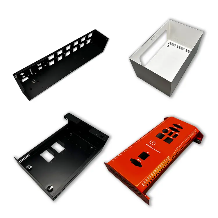 Custom Sheet Metal Fabrication Stamping Stainless Steel Aluminum Part Enclosure Housing Case Box Shell Cover Chassis