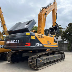 Excavadora coreana Hyundai 305 original de segunda mano, excavadora hidráulica de orugas usada para movimiento de tierras, venta de segunda mano - Product Image 2