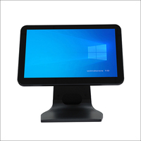 DY All-in-One 15,6 + 10,1/11,6 Pantalla táctil Dispositivo de cajero Windows/Android Google Store Sistema POS con pantallas duales de 15"