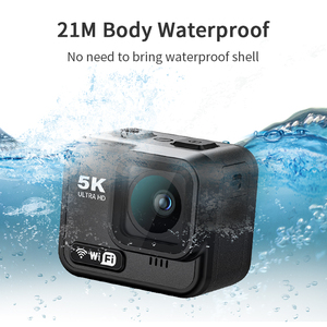 ODM OEM Của Nhà Sản Xuất Mini Thể Thao Dưới Nước Hành Động Máy Ảnh 5K 30fps HD Màn Hình Cảm Ứng Eis Wifi 21M Không Thấm Nước 4K Cao 60fps Video - Product Image 3