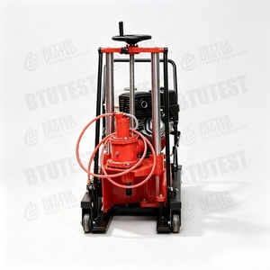 Machine de carottage de pavés 200 mm - et échantillonneur de carottage de béton, profondeur 700 mm, 5,5-13 CV, conforme EN 12697-27 - Product Image 4