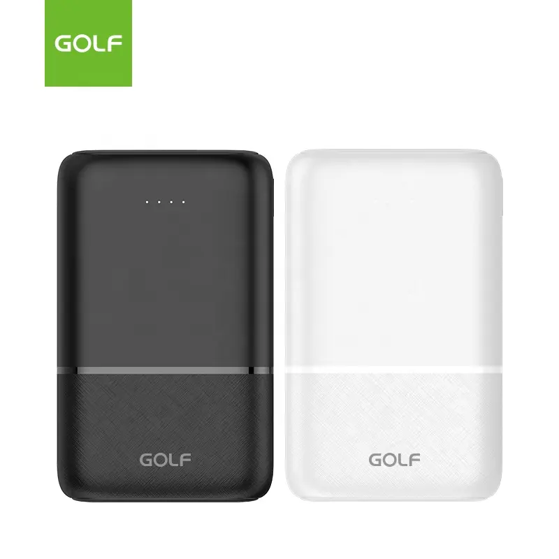 GOLF Mini External Power Bank Electronic New Arrival PD 22.5W Fast Charging Polymer Small Battery Lpatop10000mah Power Bank