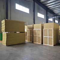 Panneau d'isolation en laine minérale Rockwool de qualité supérieure, matériau d'isolation thermique et phonique pour les systèmes HVAC industriels