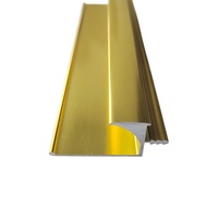 Profilé en aluminium extrudé en forme de L sans poignées pour tiroirs, meubles de cuisine, profilés OEM