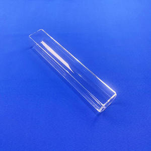 أسطوانة مربعة كوارتز شفافة بوتقة مقاومة للتآكل عالية الحرارة لتطبيقات إضاءة أشباه الموصلات توسيع - Product Image 2