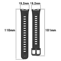 Connecteur en métal Smartwatch Bracelet de montre réglable étanche Smart Watch Sport Bracelet en silicone pour Huawei Band 10 9 8 Correa