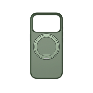 เคสโทรศัพท์แบบแข็งพร้อมขาตั้งหมุนได้ 360 องศา รุ่นพรีเมียม ผิวด้าน พร้อมปุ่ม AI สำหรับ iPhone 17 Pro Max - Product Image 1