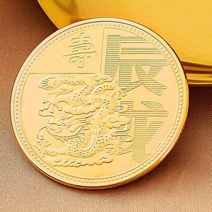 Señales del zodiaco chino, bajo pedido, animal, dibujos animados, <span class=keywords><strong>conejo</strong></span>, dragón, 24k, monedas de oro - Product Image 6