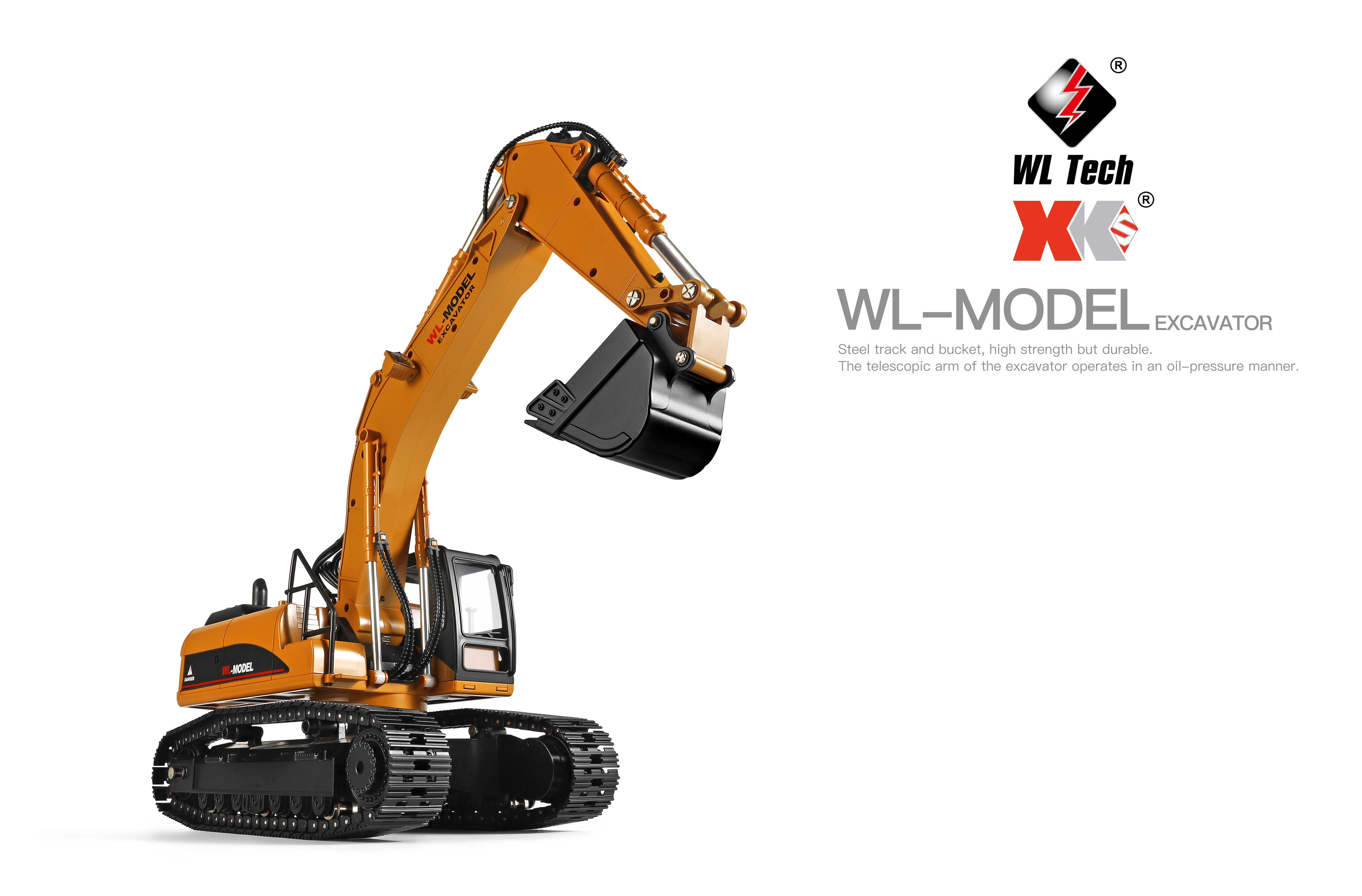 wltoys 16800 excavator ショベルカー Wltoys 16800 1:16 Scale Electric RC Digger Excavator Toy