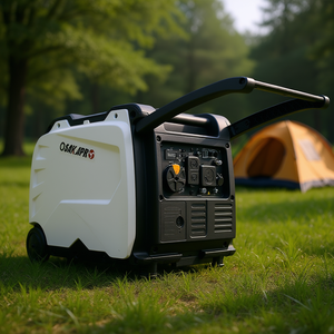 Générateur à inverseur portable Osakapro 4500W, réservoir de carburant de 8,3 L, démarrage électrique, monophasé, usage domestique - Product Image 2