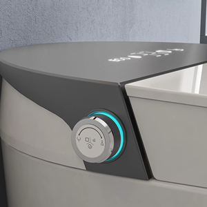 Capteur ST07 Siège de toilette intelligent chauffant intelligent pour salle de bain Piège en S en céramique Commodes de toilette à chasse d'eau par gravité - Product Image 6