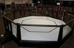 Ring de compétition de boxe <span class=keywords><strong>libre</strong></span> MMA en acier réglable et surélevé, forme hexagonale - Product Image 6