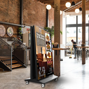 360spb <span class=keywords><strong>80</strong></span> <span class=keywords><strong>inch</strong></span> Độ sáng cao có thể gập lại dẫn hiển thị bảng hiệu kỹ thuật số với hình ảnh động cho thang máy và quảng cáo trong nhà - Product Image 1