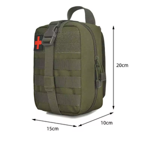 ערכת עזרה ראשונה יוניסקס נייד להתאמה אישית תיק פוליאסטר מותאם אישית רוכסן מים עבור טיפולים רפואיים חירום טקטיים - Product Image 3