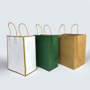 Sac en papier personnalisé avec logo, écologique, pour restaurant, nuggets de poulet frit, emballage à emporter, burger, restauration rapide, frites - Product Image 6