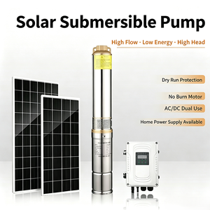 Bomba Sumergible <span class=keywords><strong>Solar</strong></span> de CC/CA sin Escobillas de Ahorro Energético, <span class=keywords><strong>Kit</strong></span> Completo para Riego Agrícola y Agua Potable, Stock de Fábrica - Product Image 1