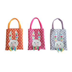 Easter Eggs Easter Customized Easter Handbag Easter Gift Decor For Eggs Non-woven Easter Decoration