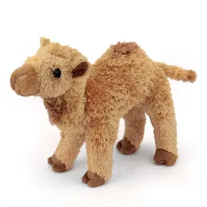 OEM 7''H lifelike soft plush stuffed soft camel toy