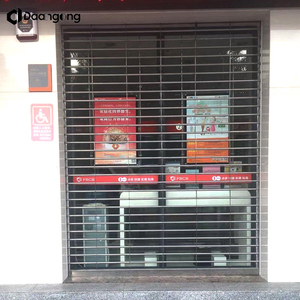 Grilles <span class=keywords><strong>de</strong></span> <span class=keywords><strong>sécurité</strong></span> rétractables <span class=keywords><strong>pour</strong></span> portes commerciales, protection après heures d'ouverture - Product Image 5