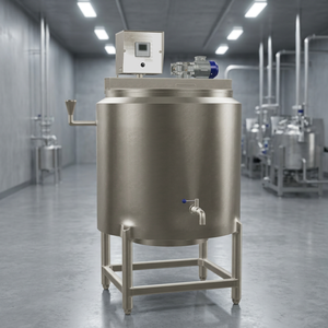Tanque Pasteurizador de Helado Automático de Acero Inoxidable de 1000 Litros de Madhuli Industries |   Máquina de Pasteurización para Mezcla de Helado Lácteo - Product Image 2