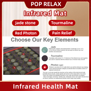 Haute qualité coréen <span class=keywords><strong>Cerastone</strong></span> santé Jade pierre matelas manuel corps Massage canapé tapis avec fonction de chauffage - Product Image 3