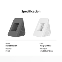 2024 nouvelle version EU Standard PC matériel support de bureau pratique boîte de montage de bureau pour panneau de commande de maison intelligente
