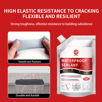 Dalle de béton fissure étanche réparation mastic colle calfeutrage pour calfeutrage scellant gris béton Patch extérieur béton fissure remplissage